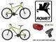 Boy's/adult's Mountain Bike Romet Mtb 26 Limone Green New + Free Set Of Lights