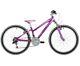 Cuda Kinetic Hardtail (ht) Girls 24 Alloy Mountain Bike, Purple, 18-speed