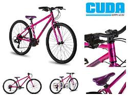 Cuda Trace 26 All Terrain Mountain Bike, 14 Alloy Frame, 7-Speed, Satin Purple