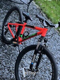 Forme Curbar 24 Red Junior Mountain Bike, 8-Speed