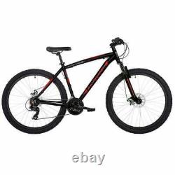 Freespirit Contour Hardtail Mountain Bike, 27.5 Wheel, 18 Speed Black/Red