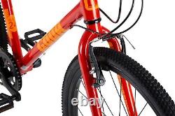 Kids Bike Cuda Trace 24 Junior All Terrain Mountain Bike, Orange, New Boxed