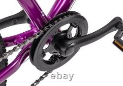 Lightweight 24 Wheel Junior (8-11yrs) Mountain Bike, 7spd, Purple RRP £365