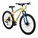 New Draco 4 Blue & Yellow Mountain Bike 27.5 Wheel 19 Frame 24 Speed Bicycle