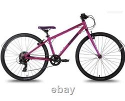 Vélo de montagne CUDA TRACE MTB avec cadre violet taille 14. Taille de roue 26. Prix de détail recommandé de 385 £. 7 vitesses