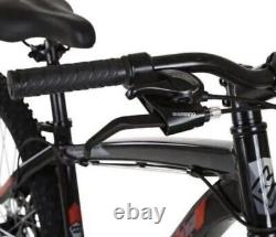 Vélo de montagne Freespirit Contour 27.5, rigide, à disque, noir/rouge, ÉNORMES ÉCONOMIES