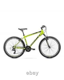 Vélo de montagne pour garçons / adultes ROMET MTB 26 LIMONE GREEN neuf + jeu de lumières gratuit