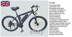 Vélo électrique de montagne Ebike VTT 26 fiable 250w 10Ah Assistance à la manette et aux pédales