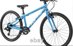 Vélo tout-terrain en alliage bleu à roues de 26 pouces pour enfants de la marque Bamford, 7 vitesses, mixte.
